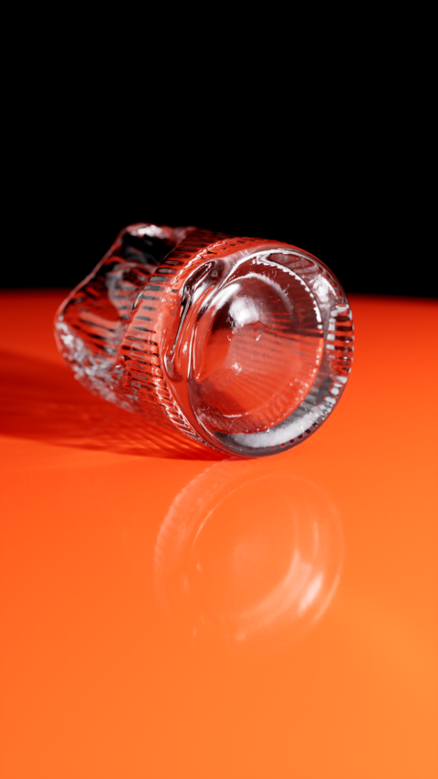 Glass Optics 3D CGI